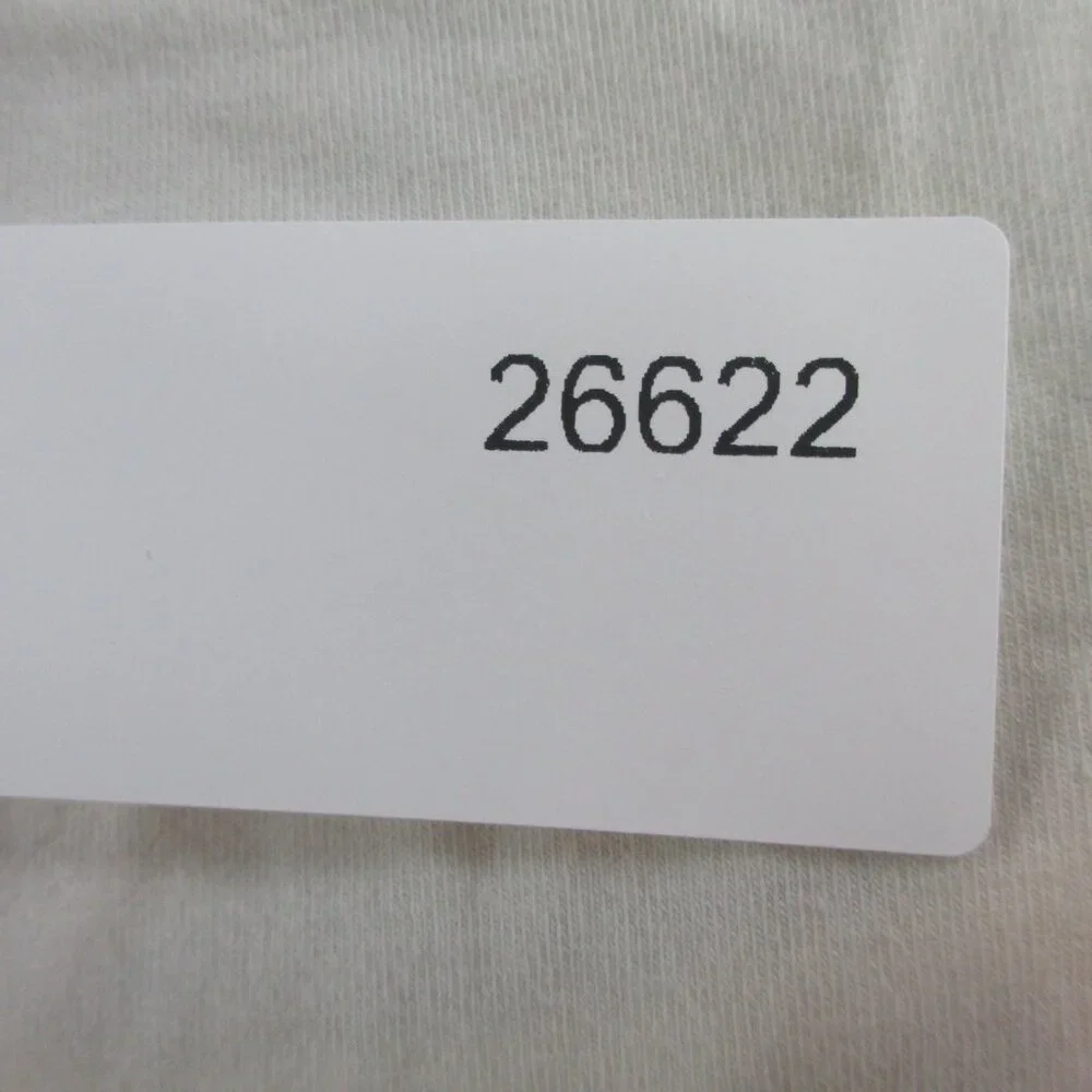 SKIMS Cotton Jersey Long Sleeve Scoop Neck T Shirt Womens Medium Marble Top NWT - Picture 9 of 9